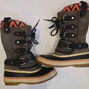 SOREL JOAN OF ARCTIC KNIT PREMIUM II WOMEN'S - SIZE US 7 EU 38 UK 5 - 1627361245
